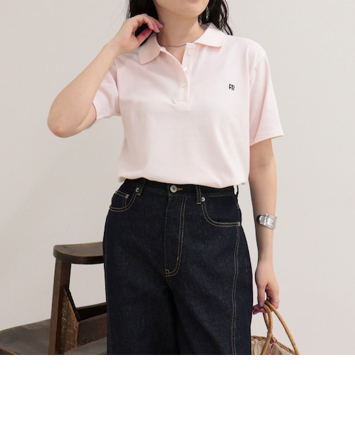 FR刺しゅうCOTTONポロシャツ