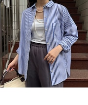 汗染み軽減加工COTTONオーバーシャツ