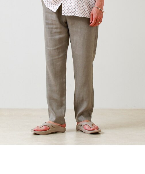 【リネン100％/夏の定番】リネンイージーパンツ