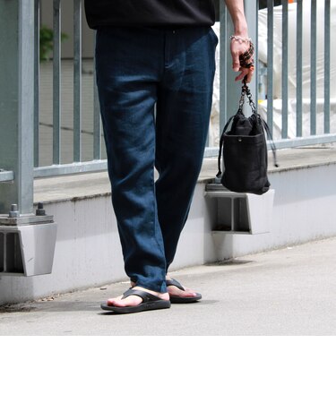 【リネン100％/夏の定番】リネンイージーパンツ