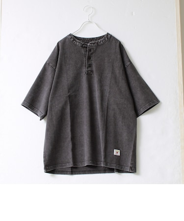 【FREDYMAC/フレディマック】コットンスノーウォッシュヘンリーTEE