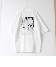 【FREDYMAC/フレディマック】度詰め天竺オジサン刺繍TEE
