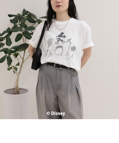 【GOOD ROCK SPEED/グッドロックスピード】MICKEYドラム半袖Tシャツ