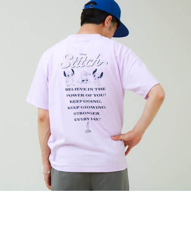 【ユニセックスで着れる】ベイマックス＆スティッチ バックプリントＴ