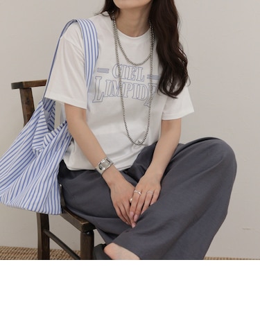 アウトラインロゴＴシャツ