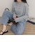 ハートステッチシアーボーダーロンTシャツ