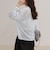 ハートステッチシアーボーダーロンTシャツ