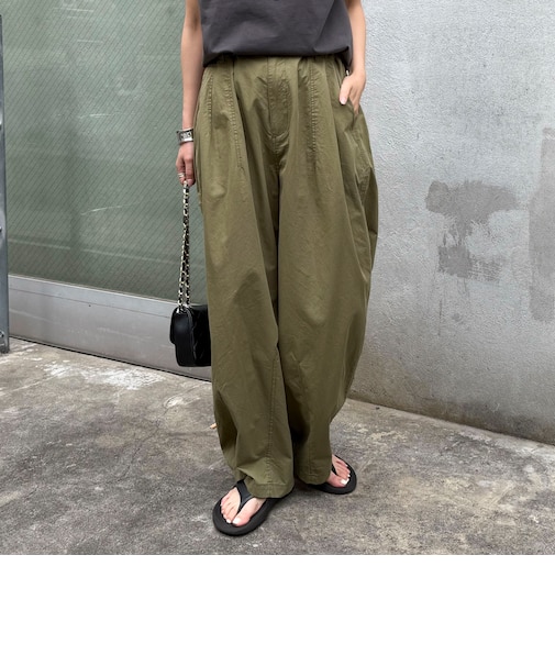 ミリタリーボリュームパンツ