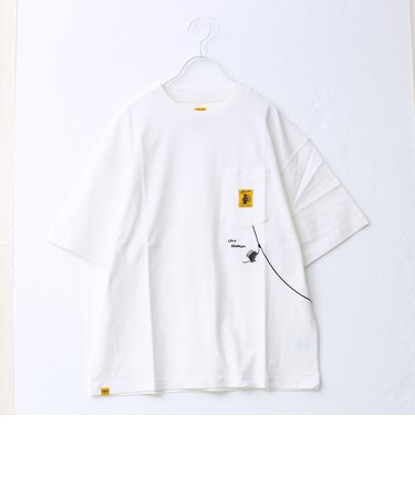 【COBMASTER/コブマスター】吸水速乾/抗菌防臭 フォレストジップラインルーズTEE