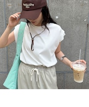 シルケットフレンチタックTシャツ