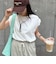 シルケットフレンチタックTシャツ
