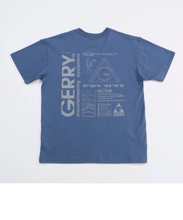 【GERRY/ジェリー】7.5oz Heavy Jersey S/S Graphic Tee