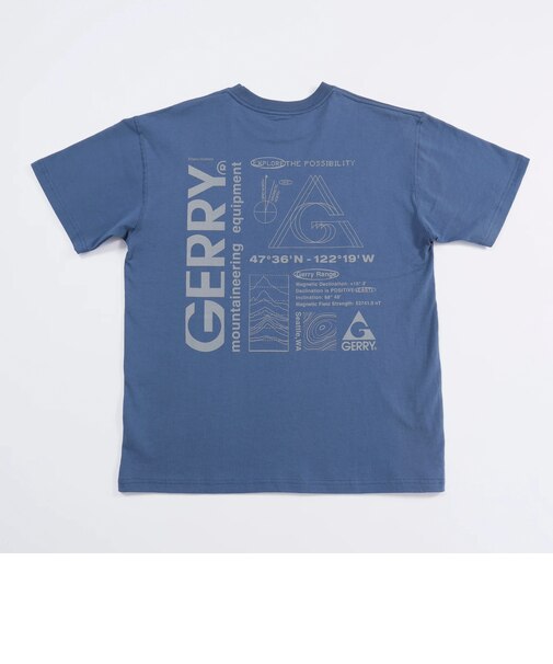 【GERRY/ジェリー】7.5oz Heavy Jersey S/S Graphic Tee