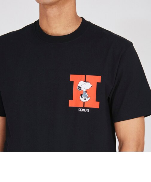 PEANUTS×BEEFY-T クルーネックTシャツ