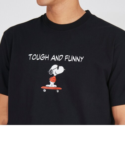 PEANUTS×BEEFY-T クルーネックTシャツ