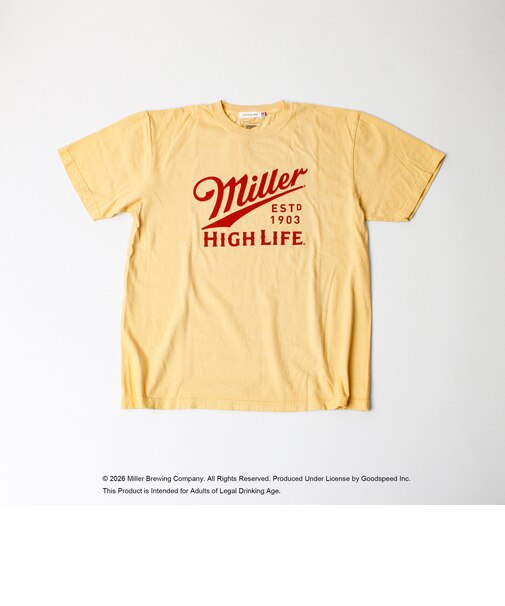 【GOOD ROCK SPEED/グッドロックスピード】Miller Tシャツ