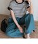 【GEVACO/ゲバコ】クルーネックフレンチスリーブTシャツ