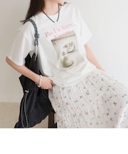 【UVカット/接触冷感】CATフォトＴシャツ