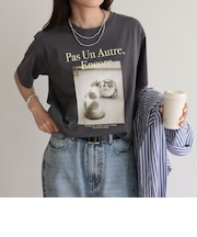 【UVカット/接触冷感】CATフォトＴシャツ