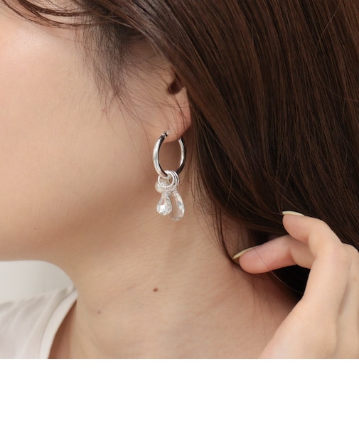 ジャラジャラアシメピアス