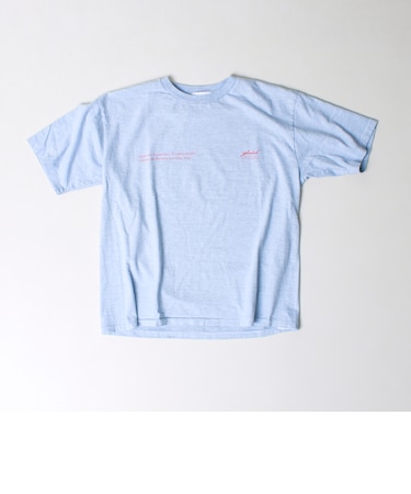 【SCREEN STARS/スクリーンスターズ】杢ボディ染め 配色ロゴ クルーネックカラーＴシャツ