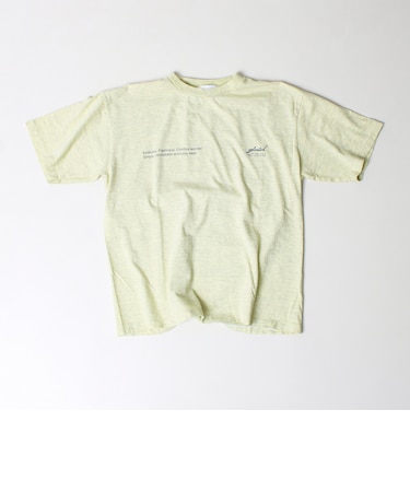 【SCREEN STARS/スクリーンスターズ】杢ボディ染め 配色ロゴ クルーネックカラーTシャツ