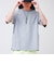 バックステッチ サイドポケット クルーネックTシャツ