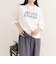フロッキーロゴ5分袖Tシャツ