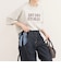 フロッキーロゴ5分袖Tシャツ
