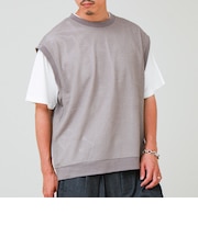 【2点セット】メッシュベスト アンサンブルTEE