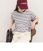 【汗ジミ軽減】ボーダーTシャツ