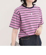 【汗ジミ軽減】ボーダーTシャツ