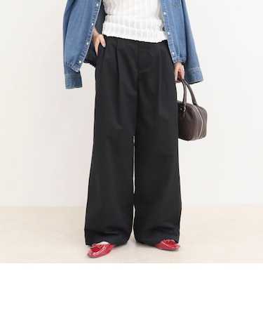 ボリュームデザインチノパンツ