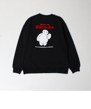 【BAYMAX/ベイマックス】サガラ刺繍クルースウェット 裏起毛