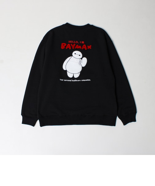 【BAYMAX/ベイマックス】サガラ刺繍クルースウェット 裏起毛