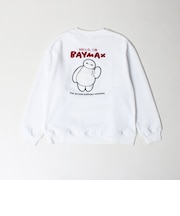 【BAYMAX/ベイマックス】サガラ刺繍クルースウェット 裏起毛