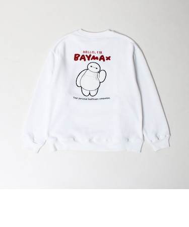【BAYMAX/ベイマックス】サガラ刺繍クルースウェット 裏起毛