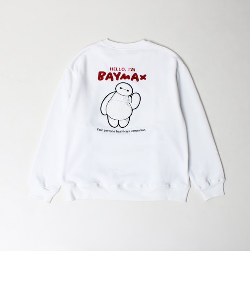 【BAYMAX/ベイマックス】サガラ刺繍クルースウェット 裏起毛