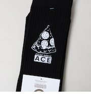 【UNIVERSAL OVERALL】PIZZA CUBE SOCKS ソックス