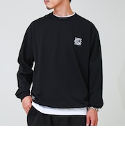 AirDry クイックドライ 裾ドローコード ロングスリーブTシャツ ロンT