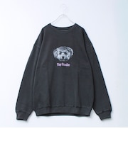 【人気シリーズ】【DOG&CAT】犬猫ピグメントスウェット 裏起毛
