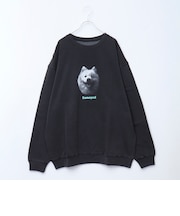 【人気シリーズ】【DOG&CAT】犬猫ピグメントスウェット 裏起毛