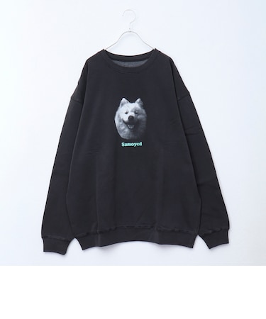 【人気シリーズ】【DOG&CAT】犬猫ピグメントスウェット 裏起毛
