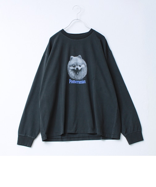 【WEB限定】【人気シリーズ】【DOG&CAT】犬猫ピグメントロンT