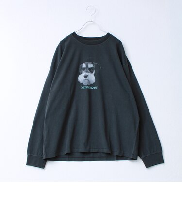 【WEB限定】【人気シリーズ】【DOG&CAT】犬猫ピグメントロンT