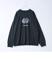 【WEB限定】【人気シリーズ】【DOG&CAT】犬猫ピグメントロンT