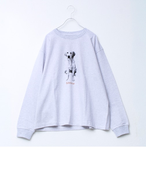 【新デザイン】【DOG&CAT】NEW犬猫ロンT