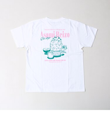【Duckster×阿左美冷蔵】コラボ かき氷と白玉Tシャツ ユニセックス