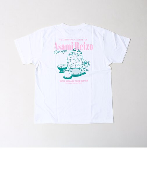 【Duckster×阿左美冷蔵】コラボ かき氷と白玉Tシャツ ユニセックス
