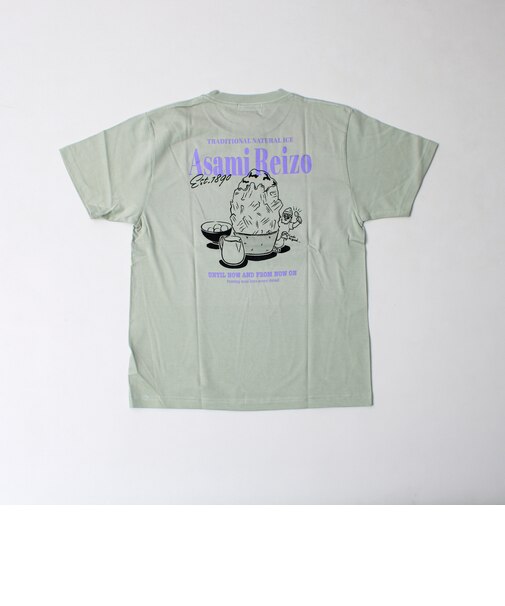 【Duckster×阿左美冷蔵】コラボ かき氷と白玉Tシャツ ユニセックス
